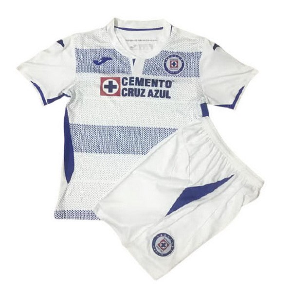 Camiseta Cruz Azul 2ª Niños 2020/21 Blanco